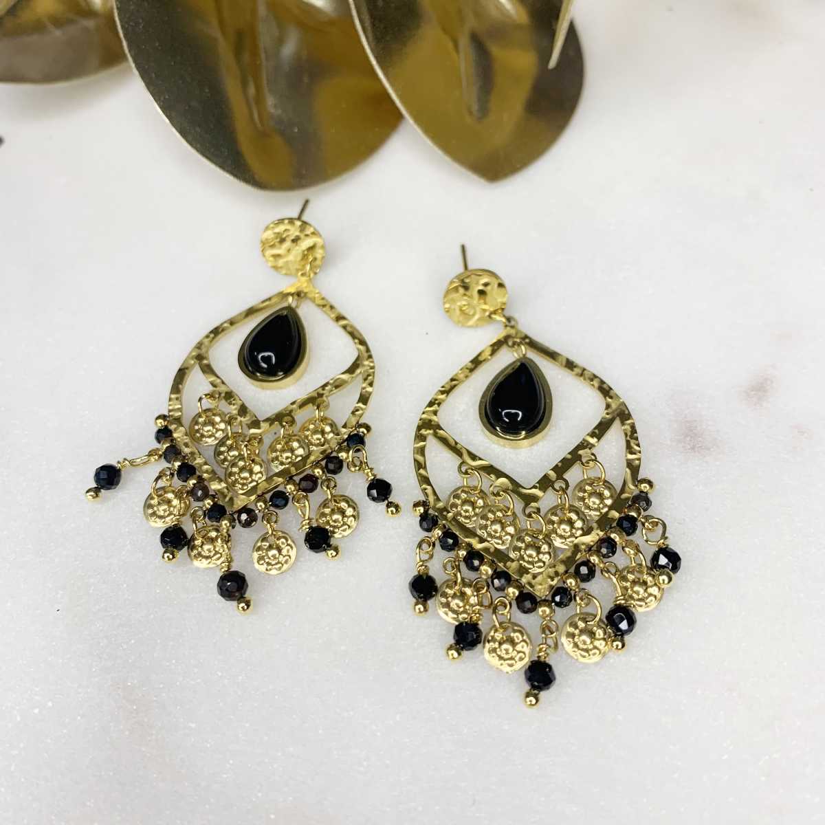 BOUCLES D OREILLES PERLES