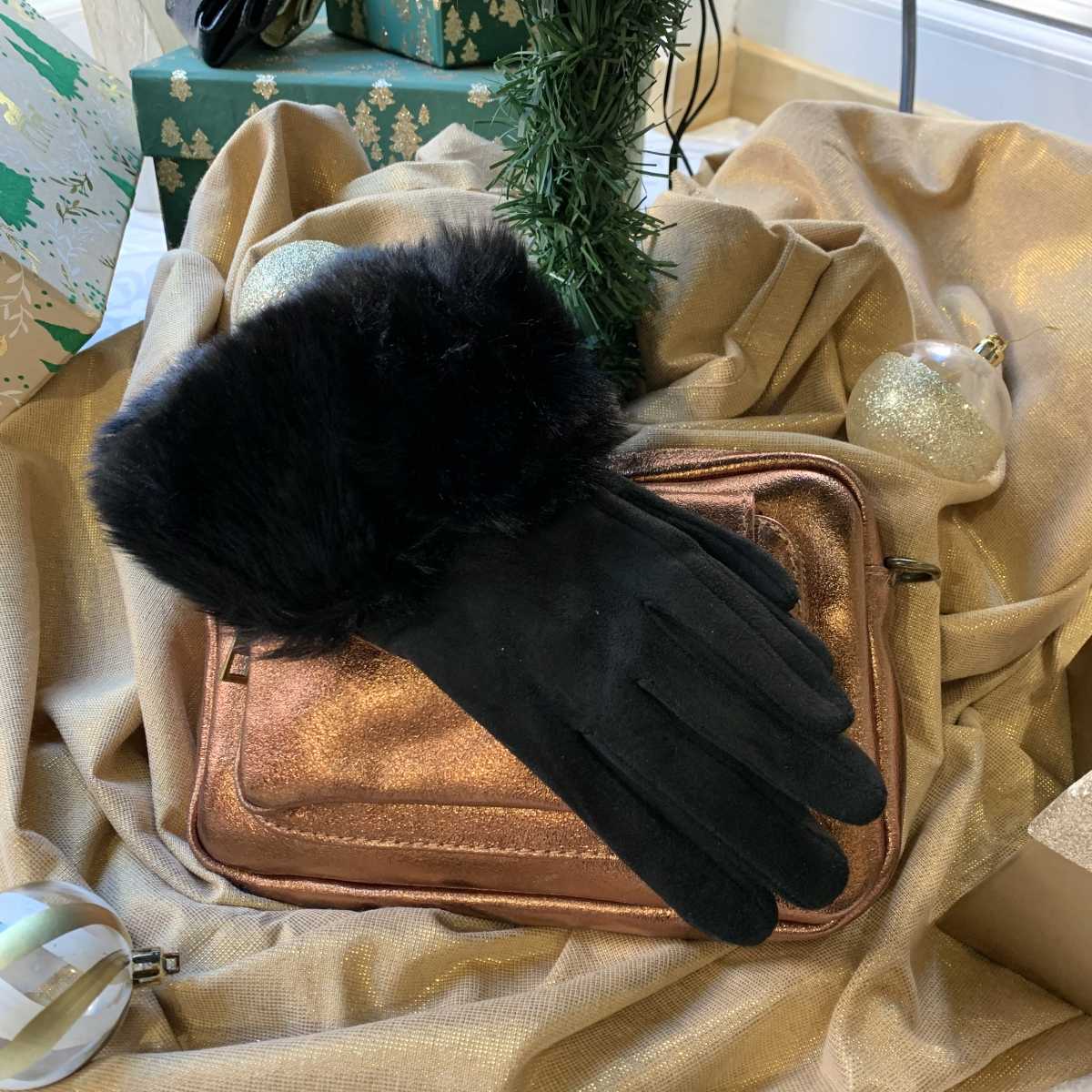 GANTS FAUSSE FOURRURE