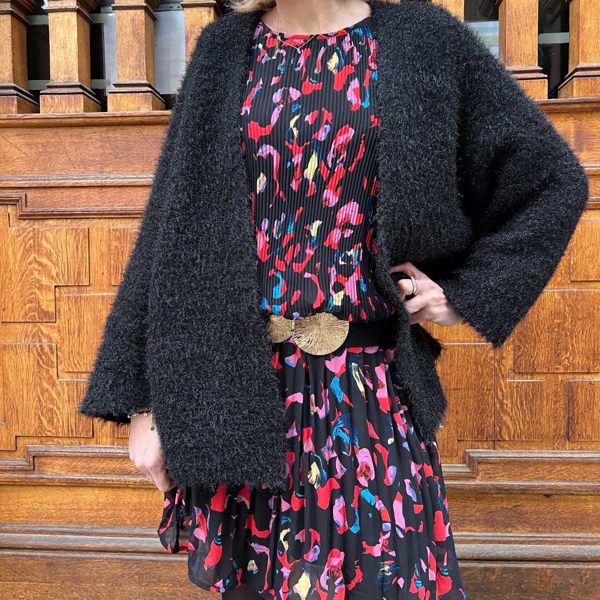GILET TOUT DOUX NOIR