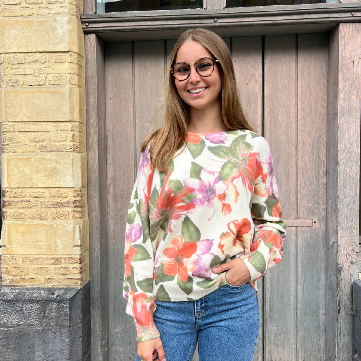 PULL FLEURI