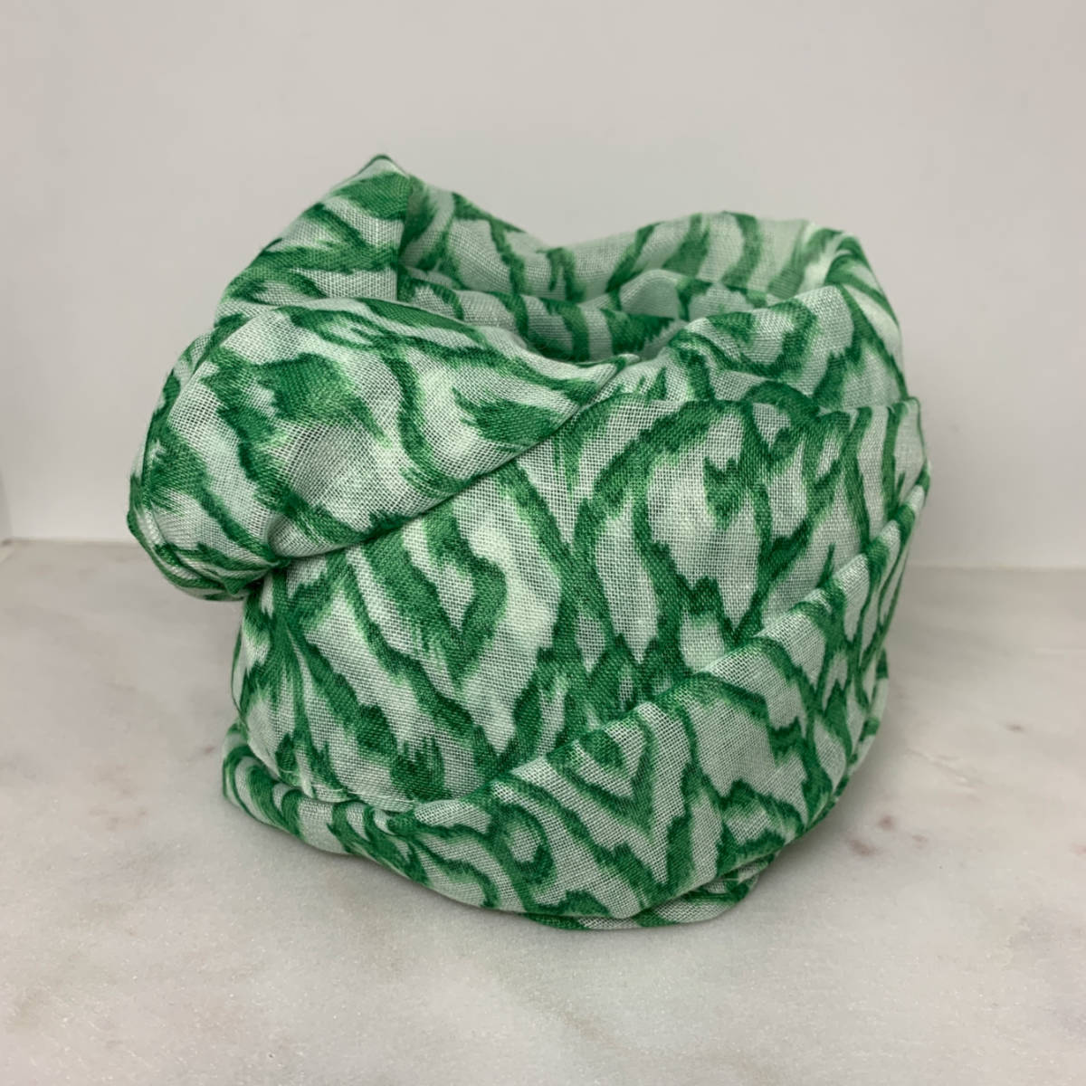 FOULARD IMPRIME VERT