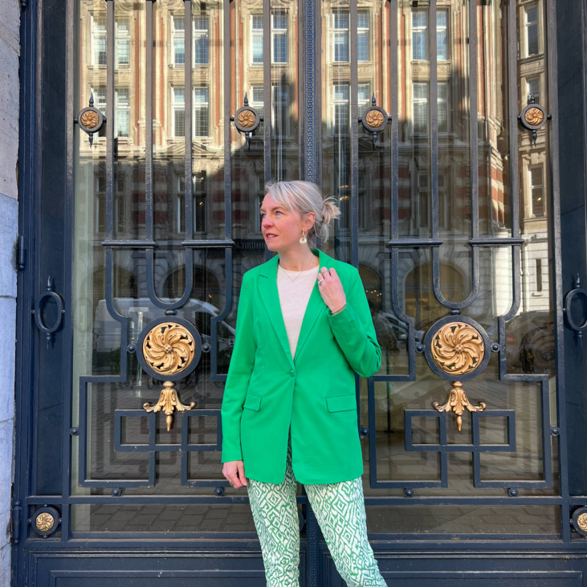 BLAZER VERT FLASH