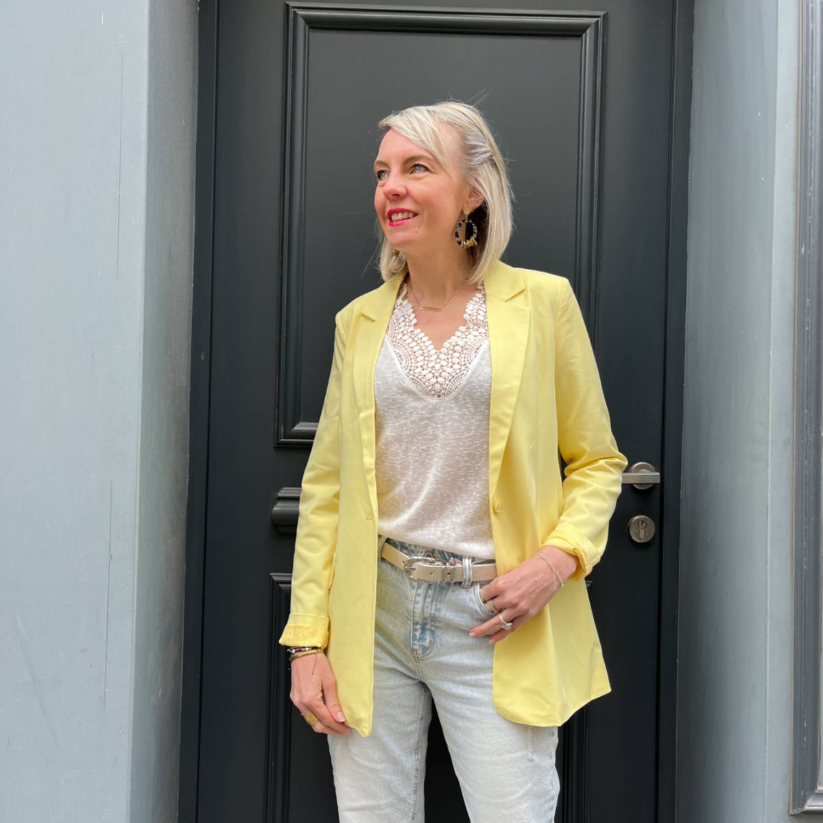 BLAZER JAUNE