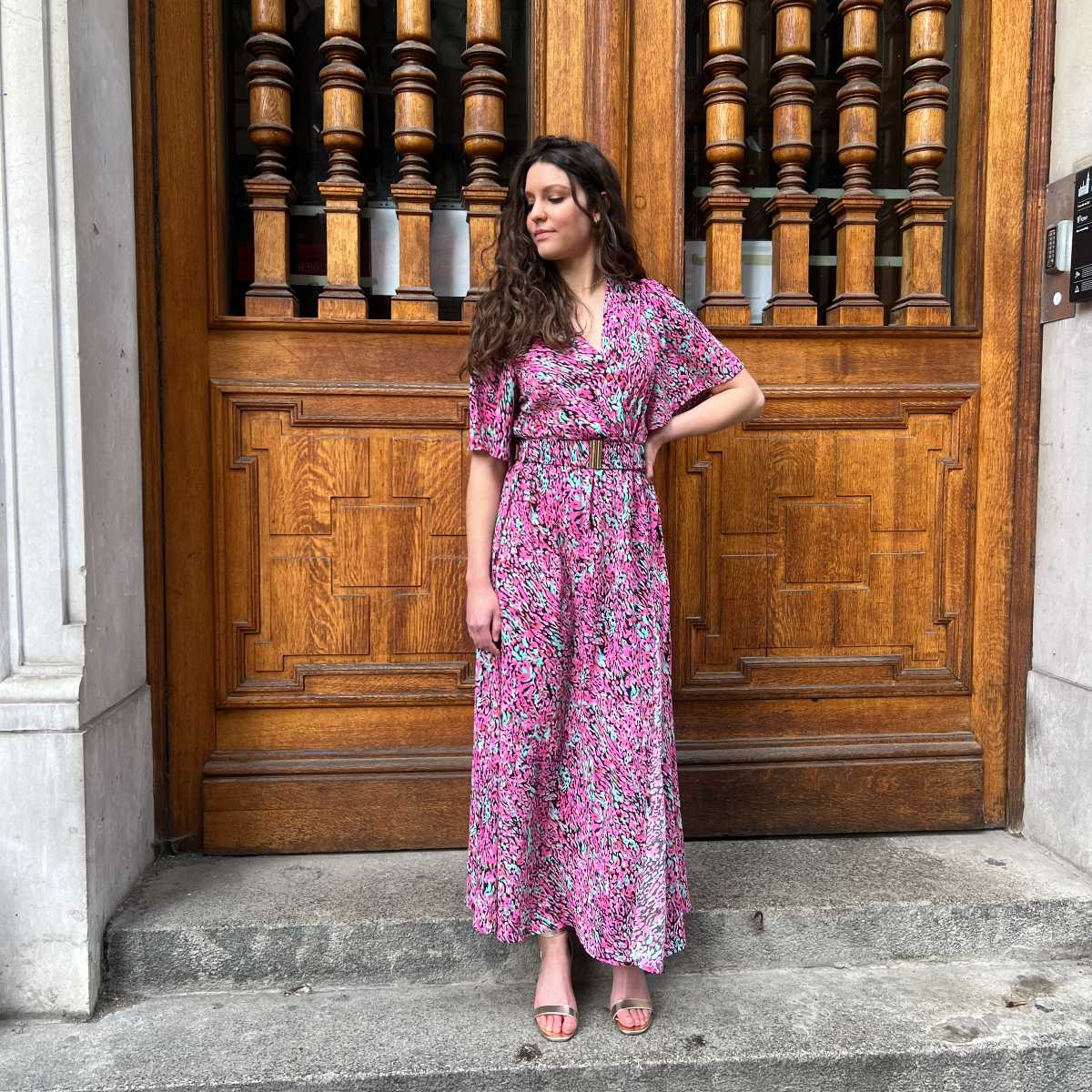 ROBE LONGUE FLORA