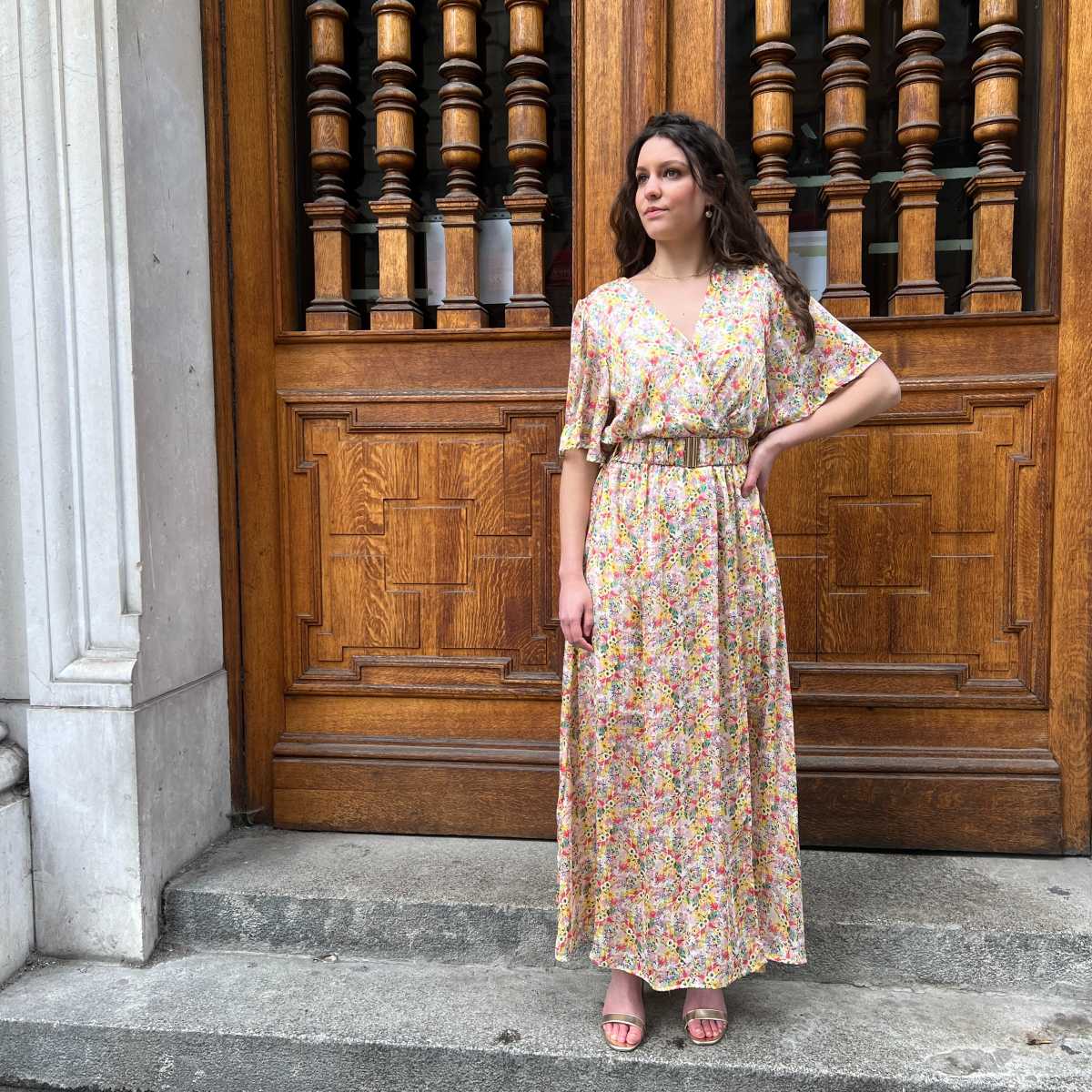 ROBE LONGUE FLOWER