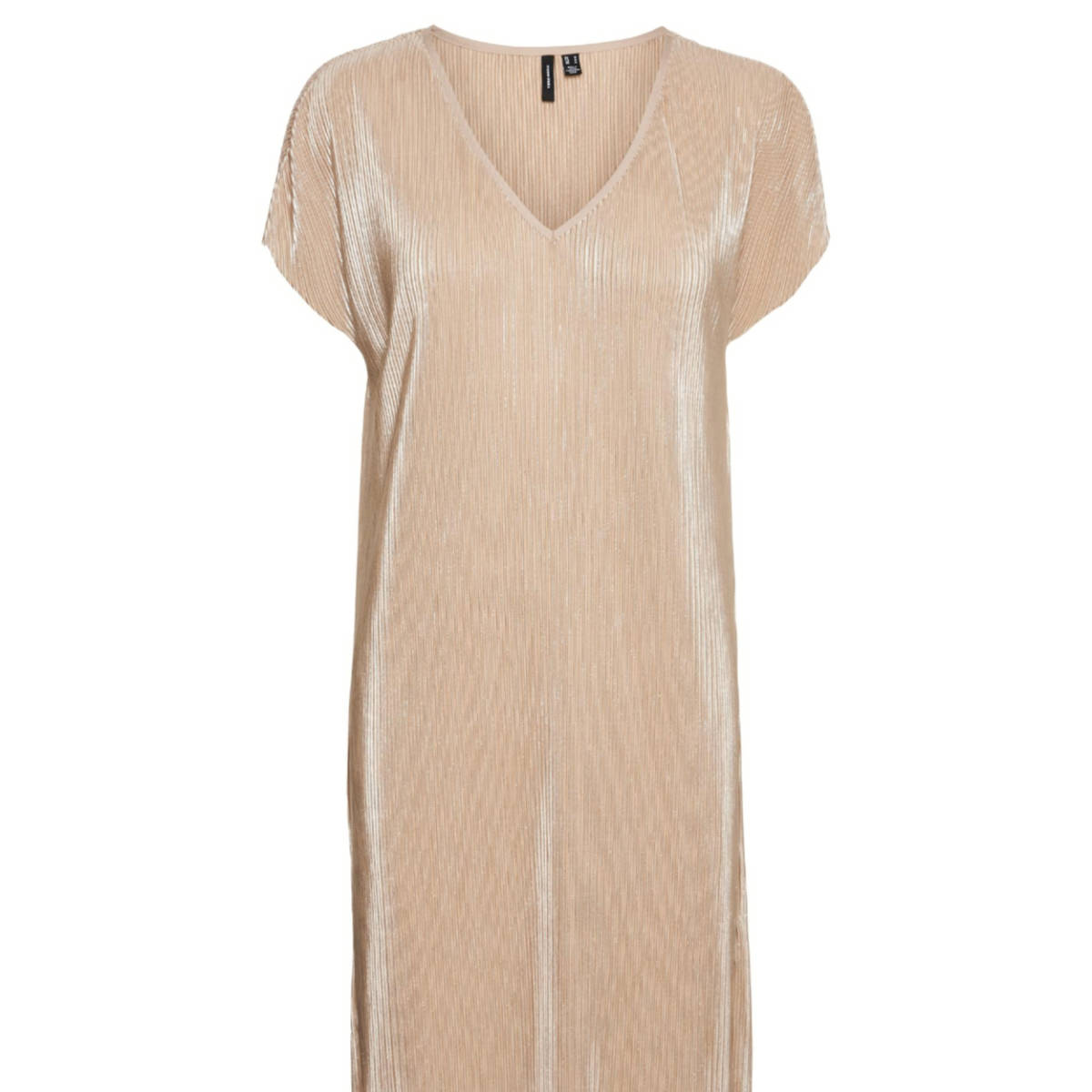 ROBE LAMEE BEIGE