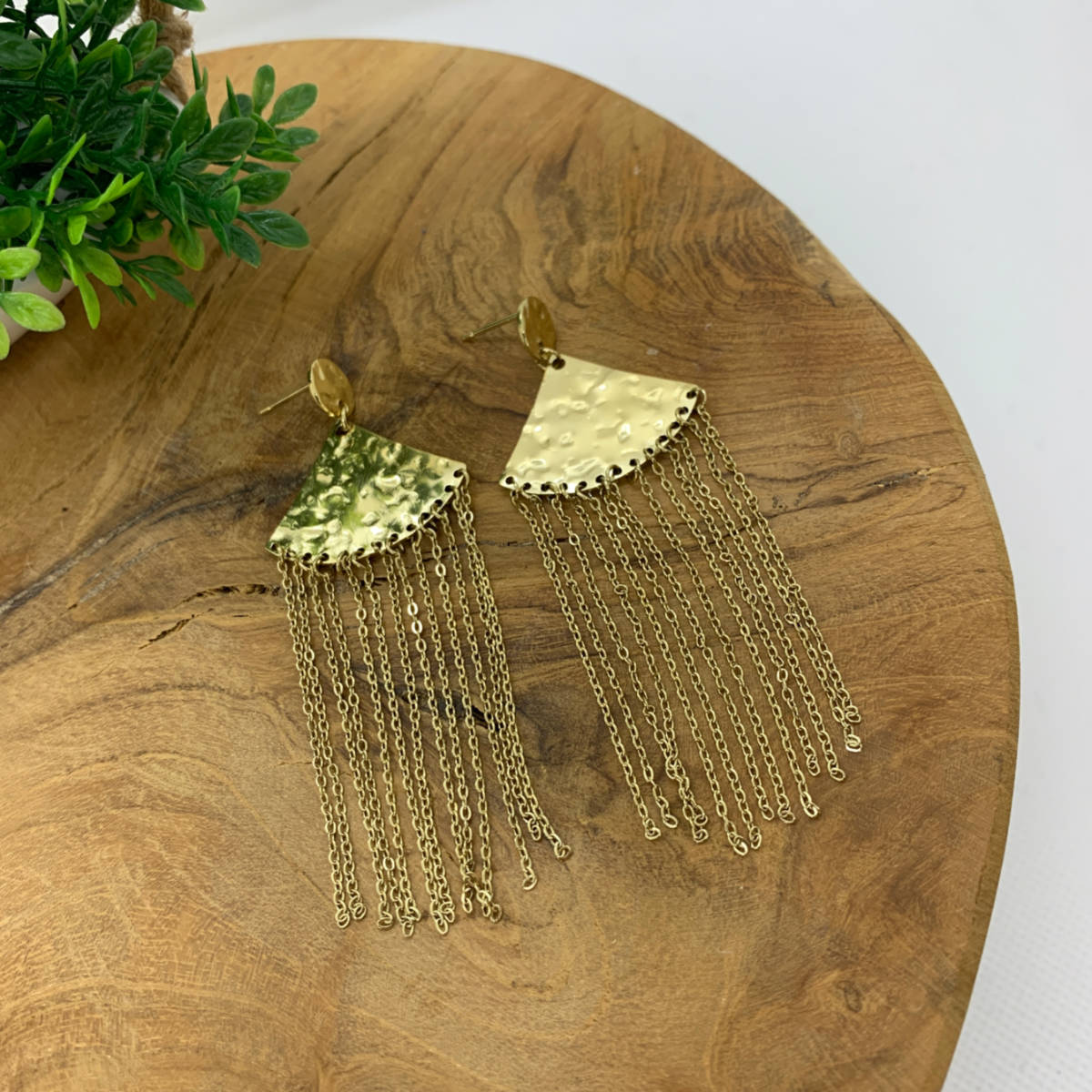 BOUCLES D'OREILLES TRIANGLES