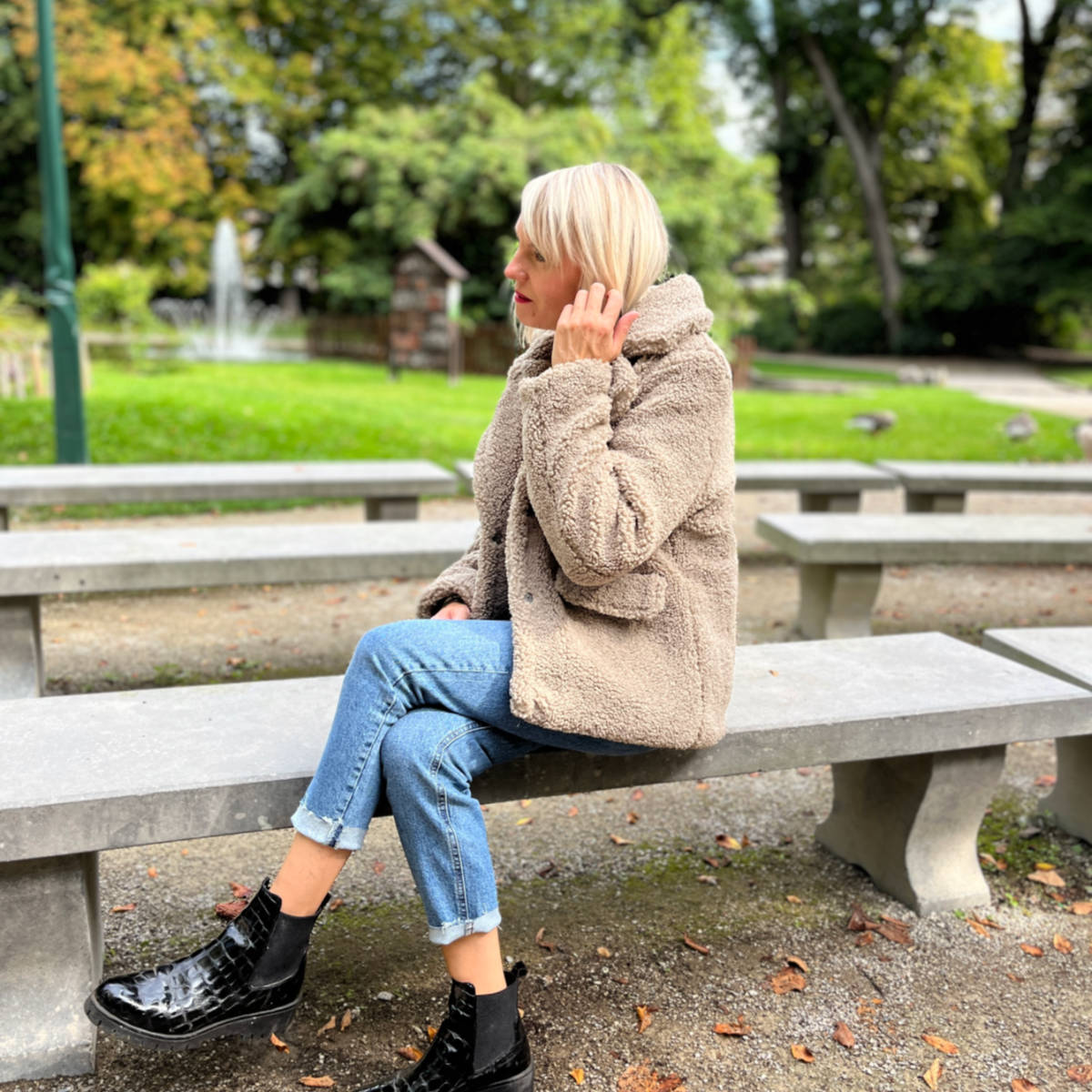 MANTEAU FOURRURE COURT