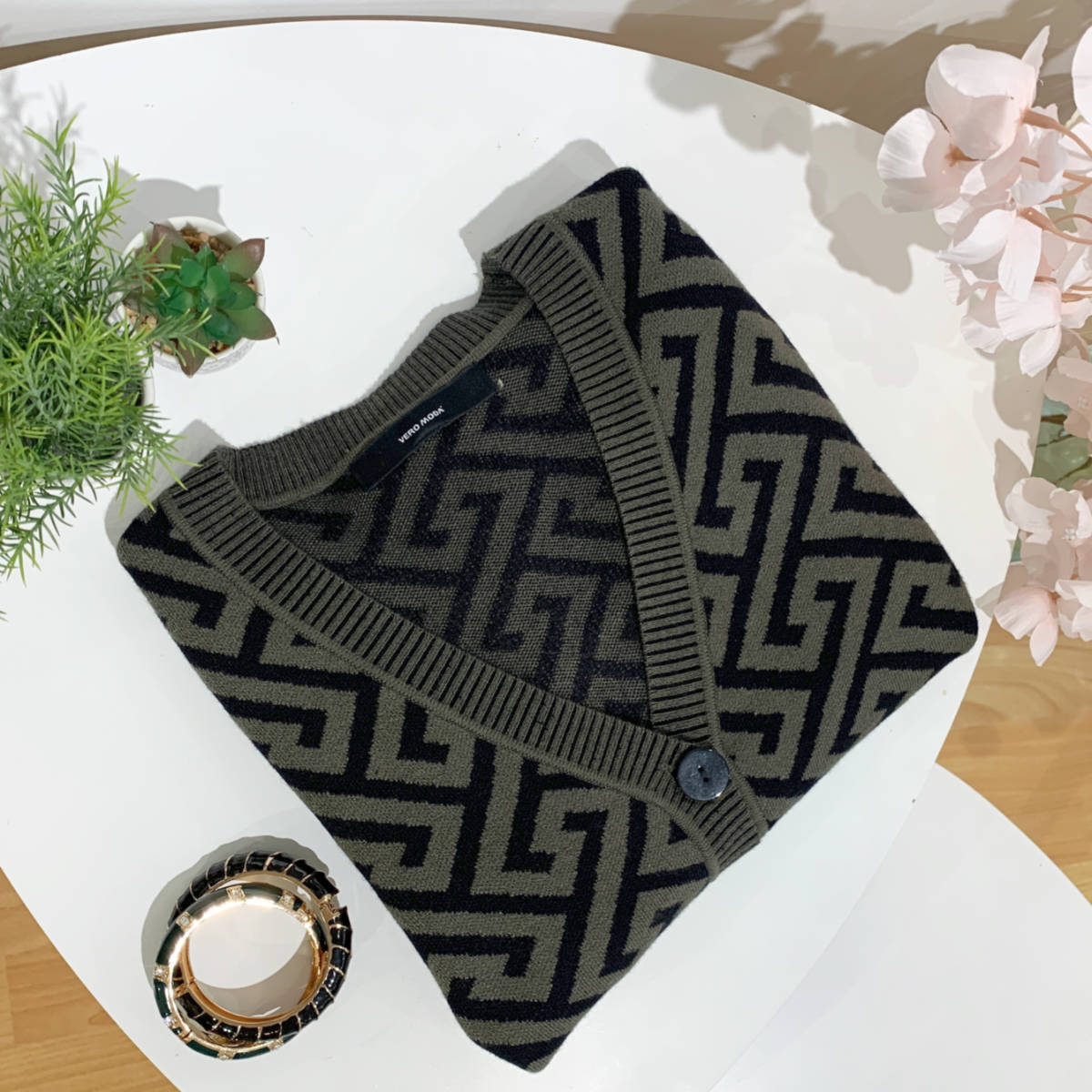 CARDIGAN IMPRIME KAKI