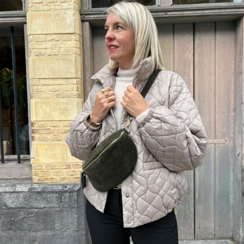 Veste matelassée pour femme.