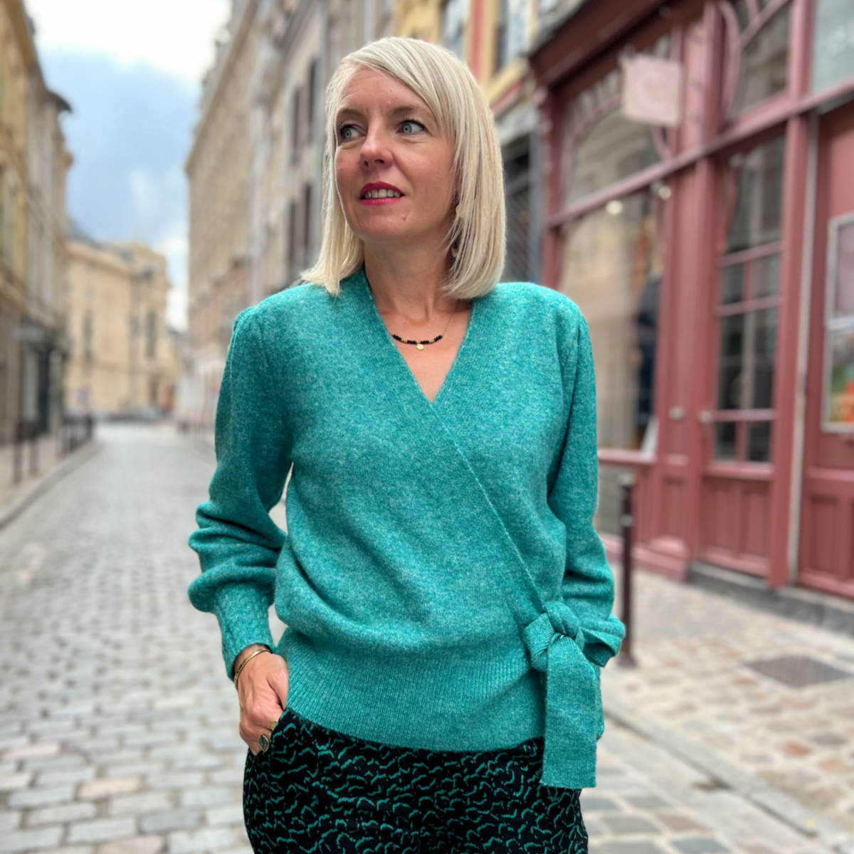 GILET VERT