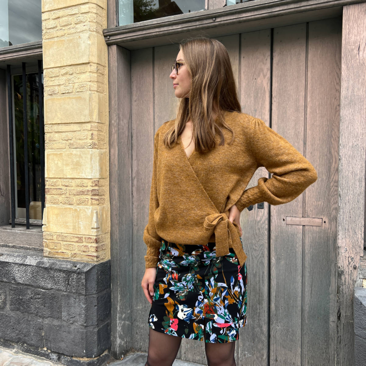 GILET CAMEL