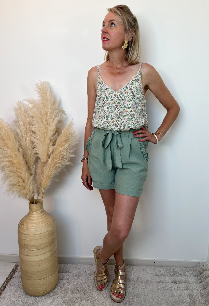 short vert d'eau