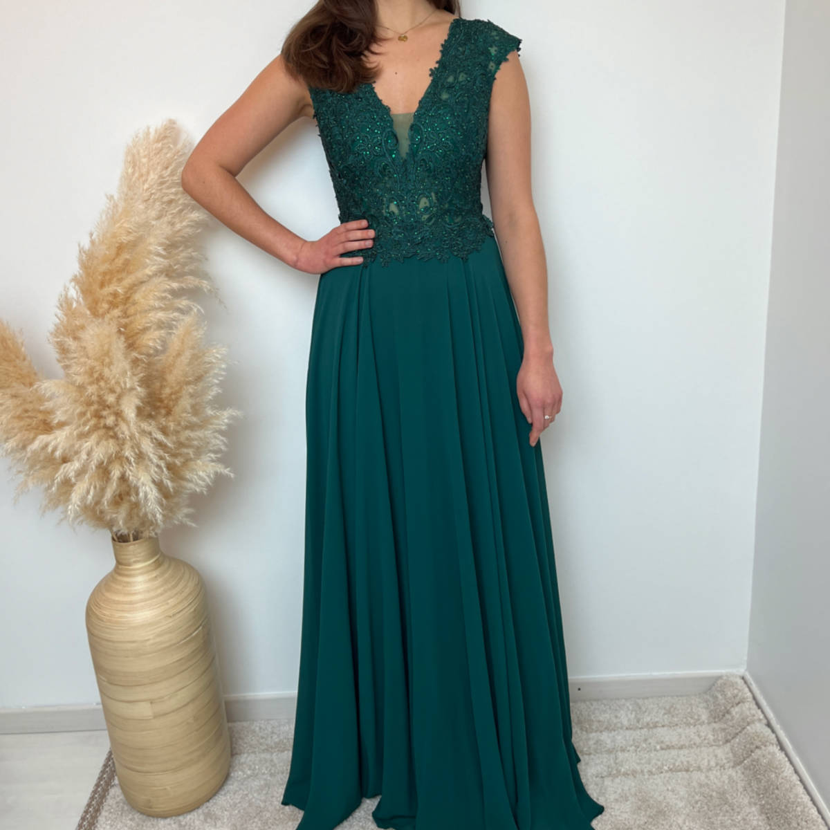 ROBE LAURENE VERTE