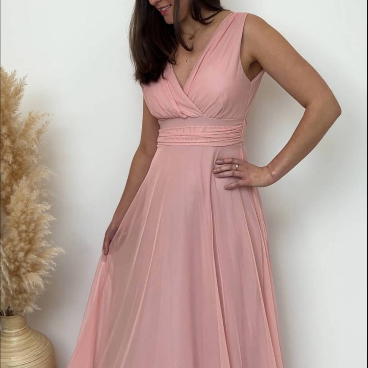 ROBE CELESTE ROSE