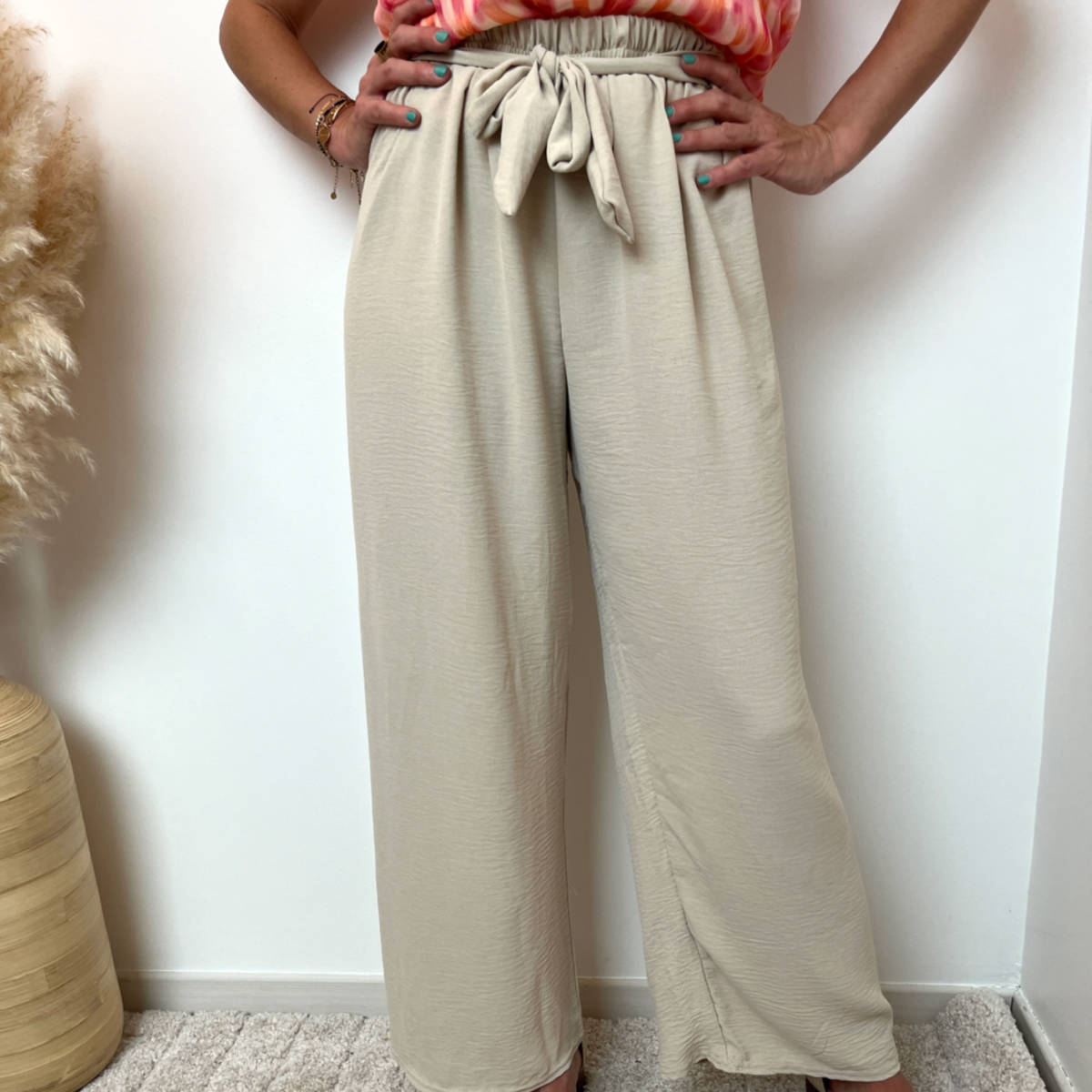 PANTALON FLUIDE BEIGE