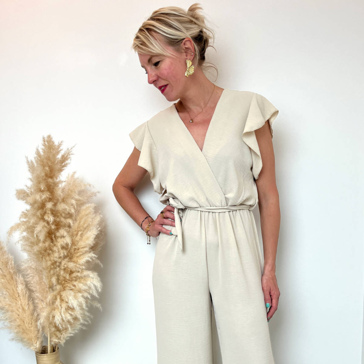 COMBIPANTALON BEIGE