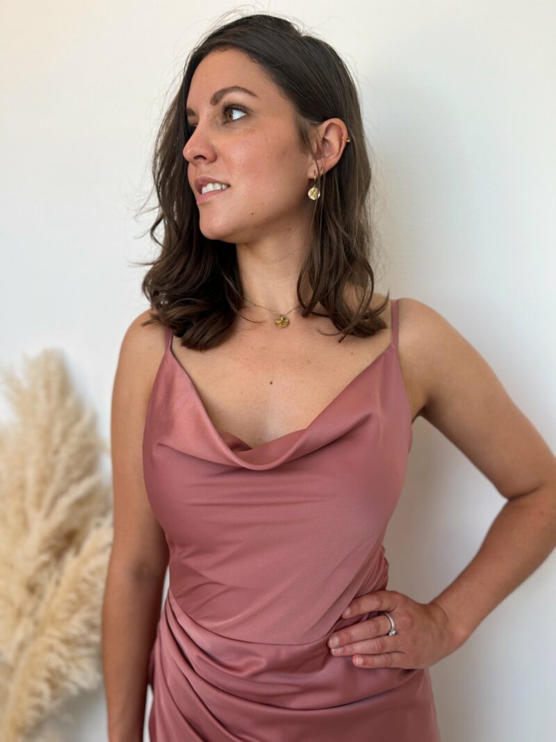robe sirene vieux rose 4