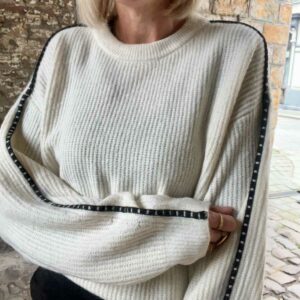 PULL MAILLE ECRU