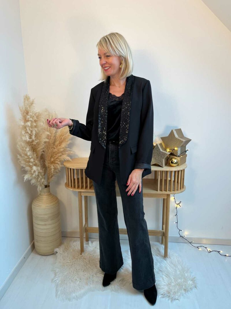blazer pailleté 2