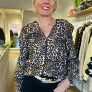 blouse leopard kaki 3