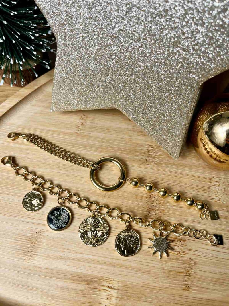 bracelets dorés