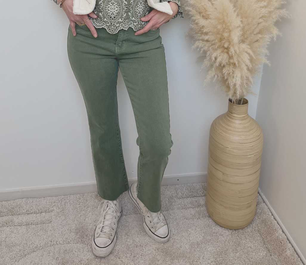 JEAN FLARE VERT
