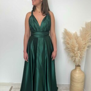 robe modulable ajustable vert sapin 2