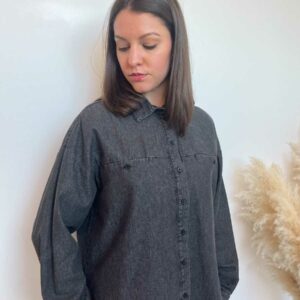 chemise en jean gris 2