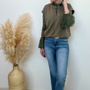 Jean flare denim new 1