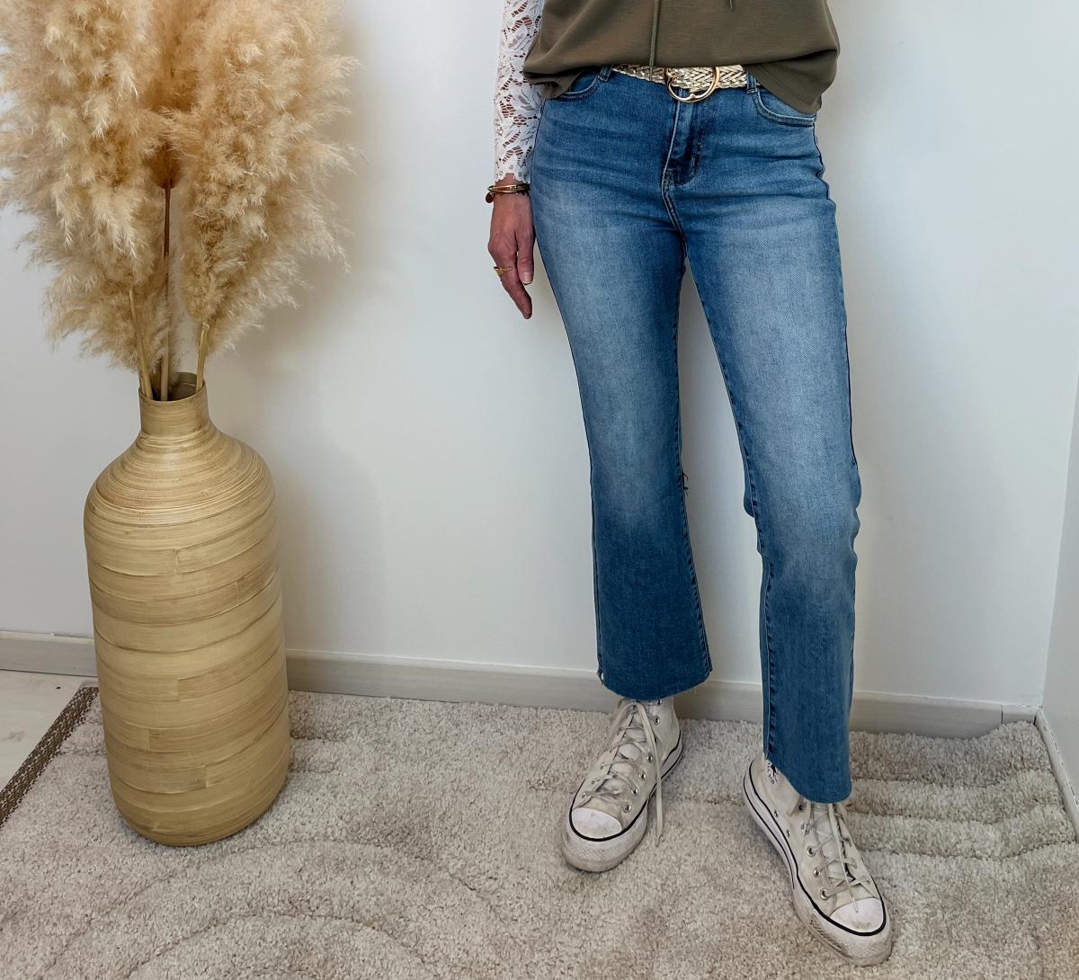 JEAN FLARE BLEU CLAIR