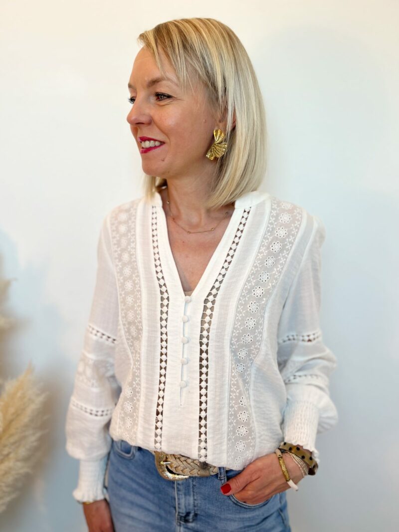 Blouse broderie blanche 3
