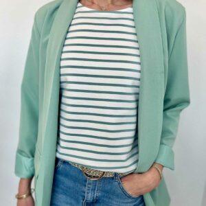 blazer vert d eau 2
