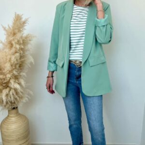 blazer vert d eau