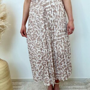 jupe plissee beige 2