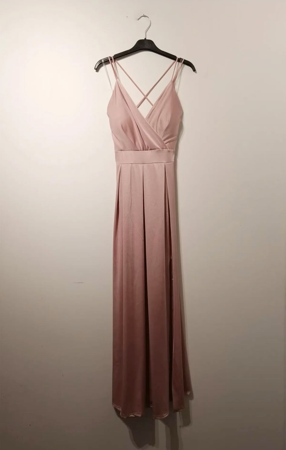 robe fines bretelle rose 2