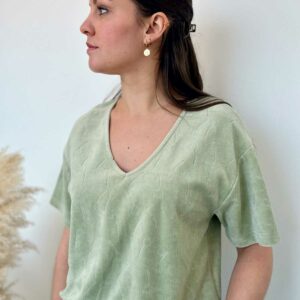 top eponge vert