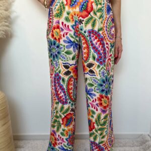 Pantalon fluide coloré 2