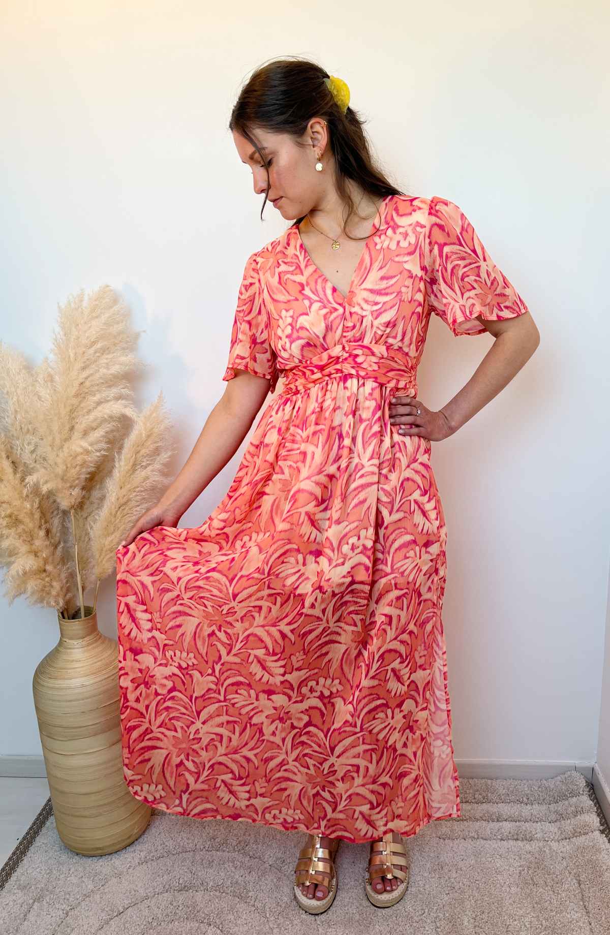 ROBE LONGUE COLORE