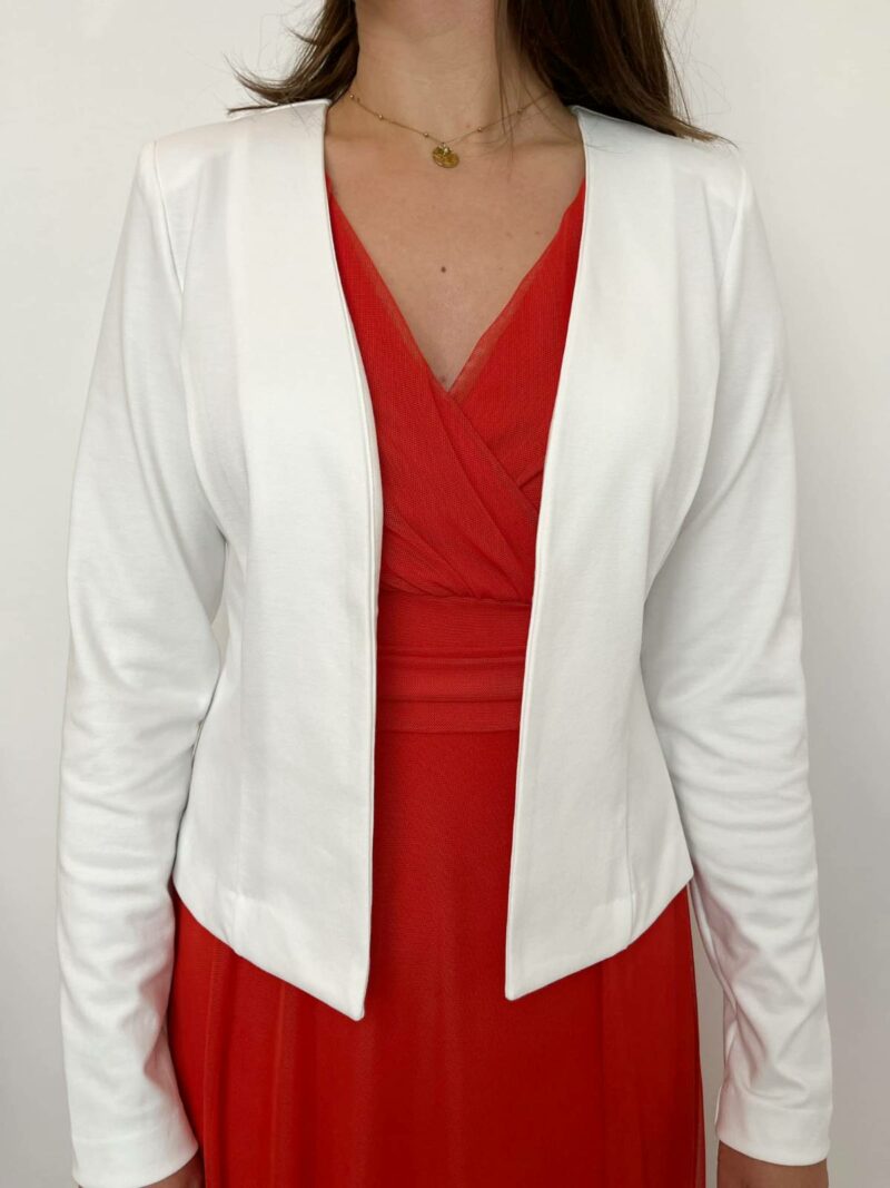 Veste courte blanche