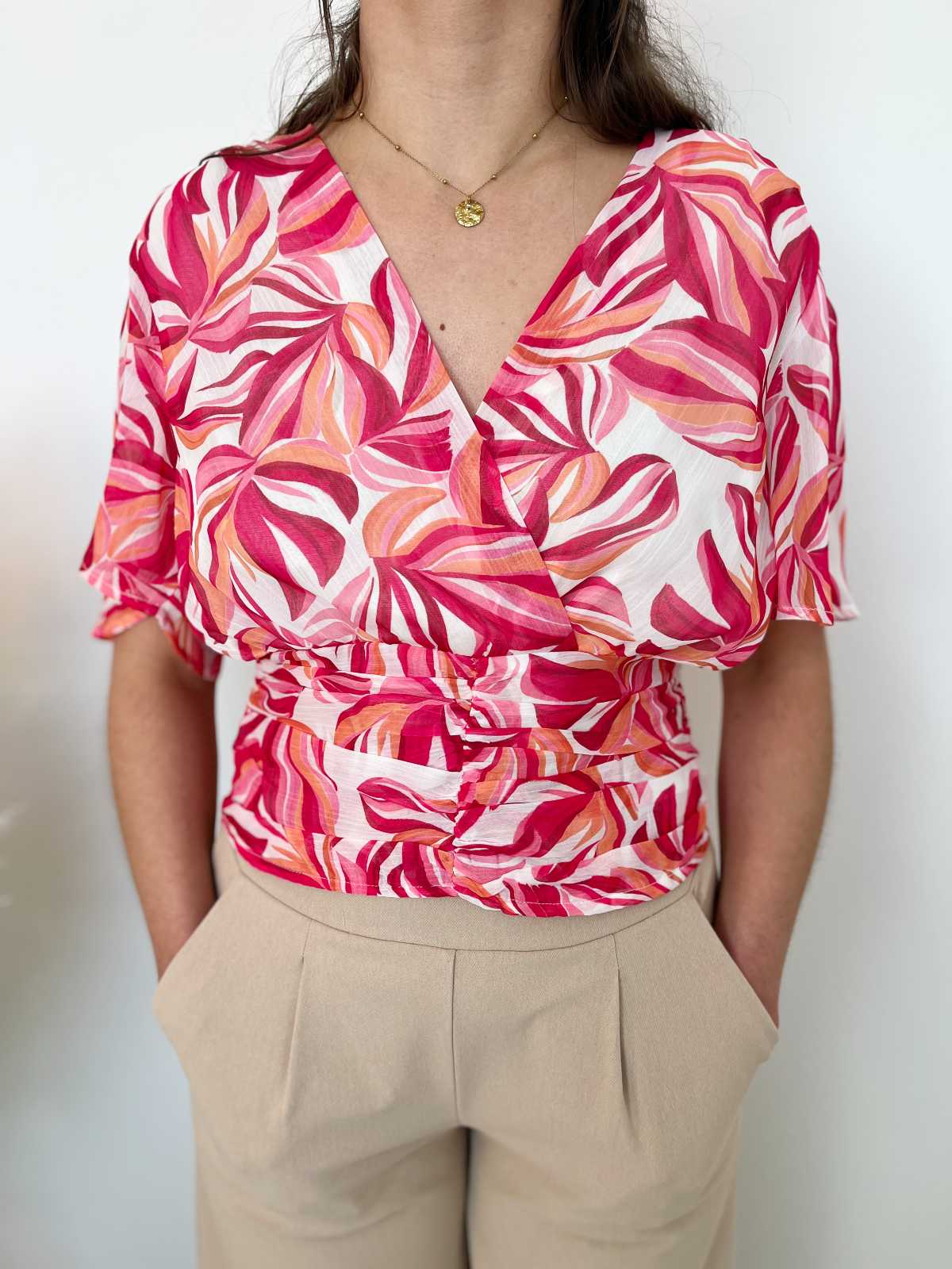 TOP COLORE SMOCKE
