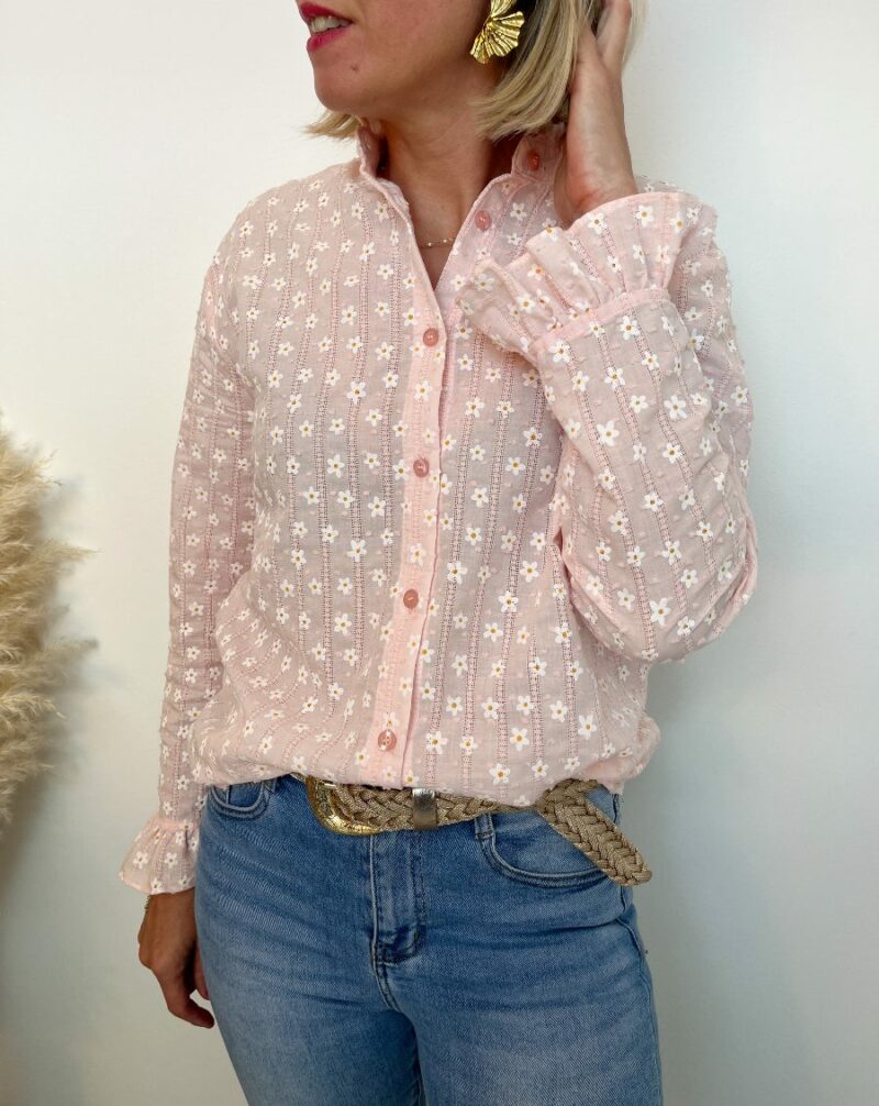 Blouse marguerite rose 2