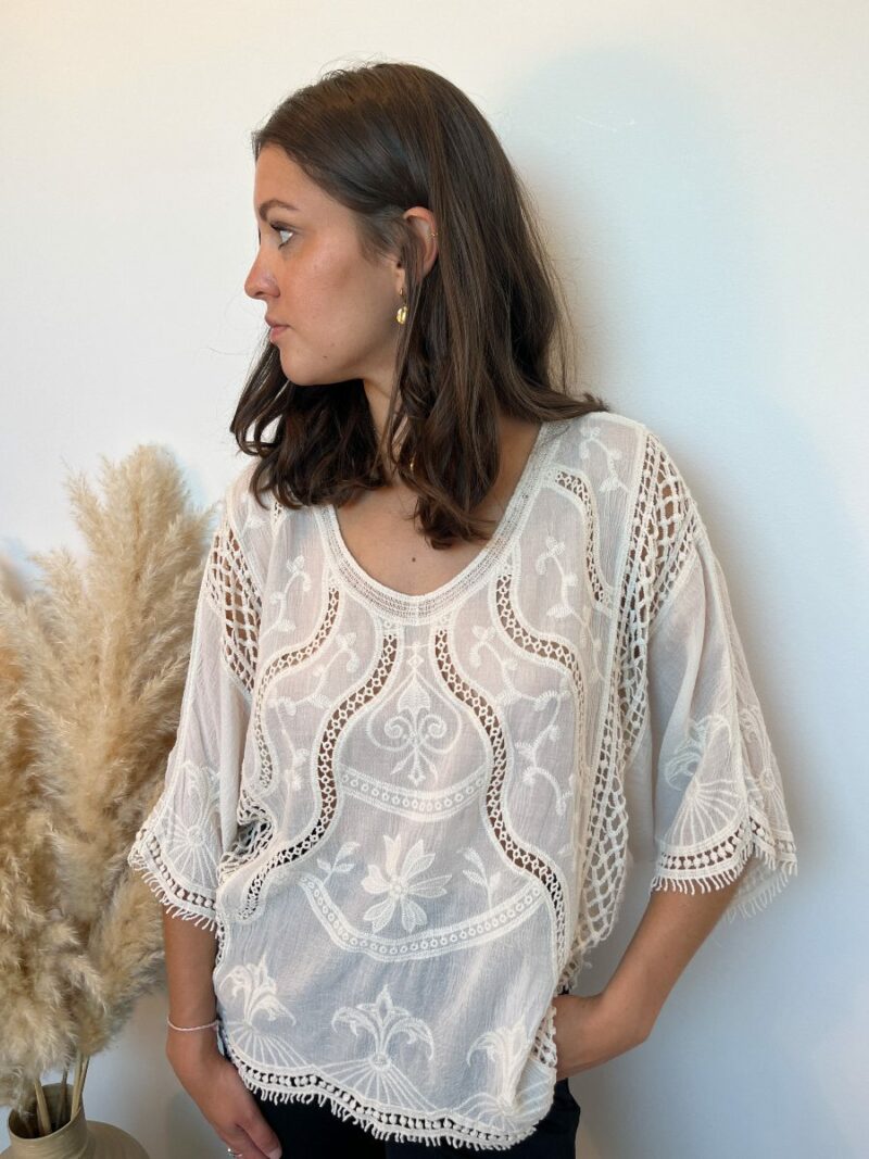 blouse boheme beige