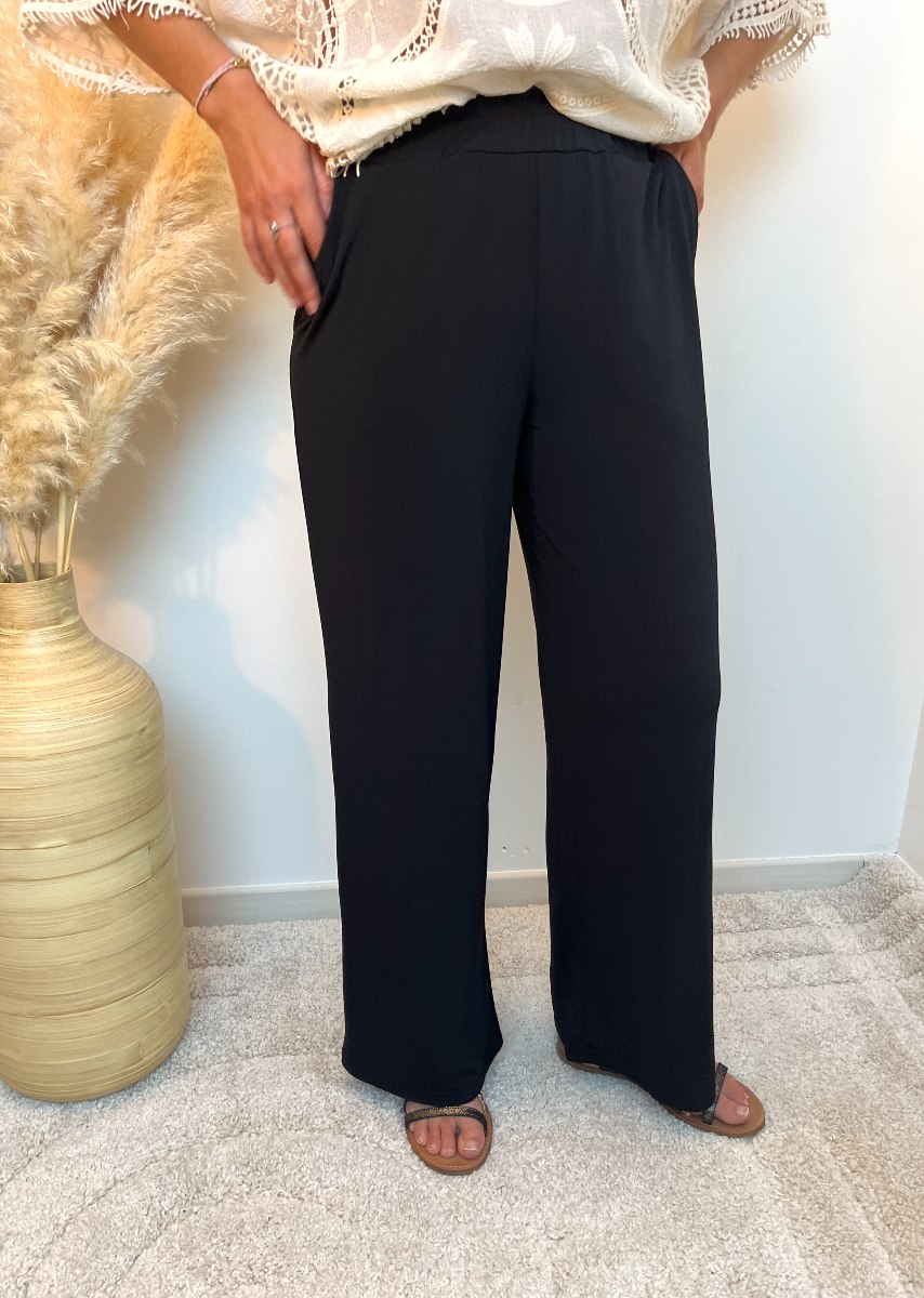 PANTALON FLUIDE NOIR