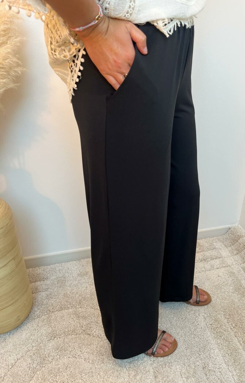 pantalon fluide noir 3