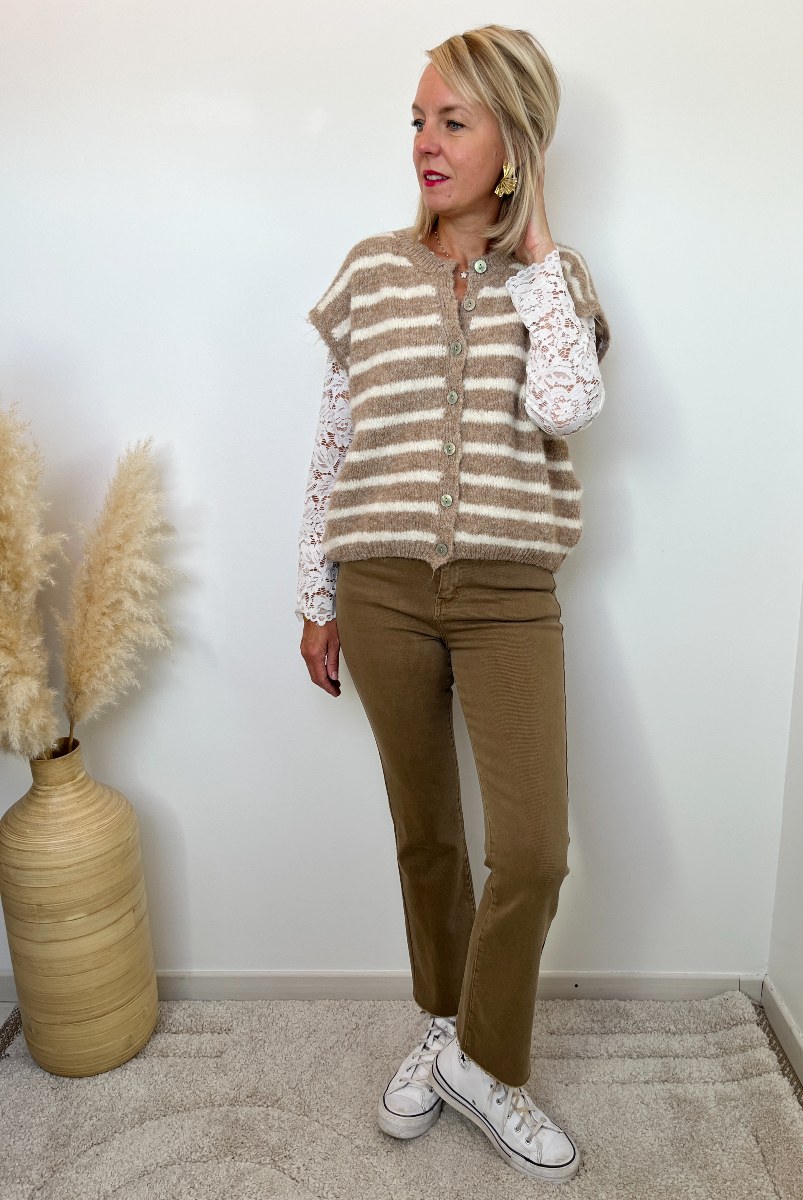 gilet mariniere beige 4