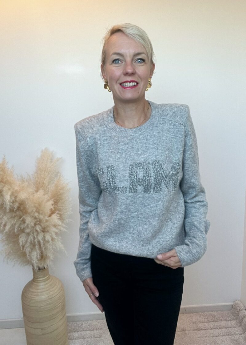 pull gris glam 2