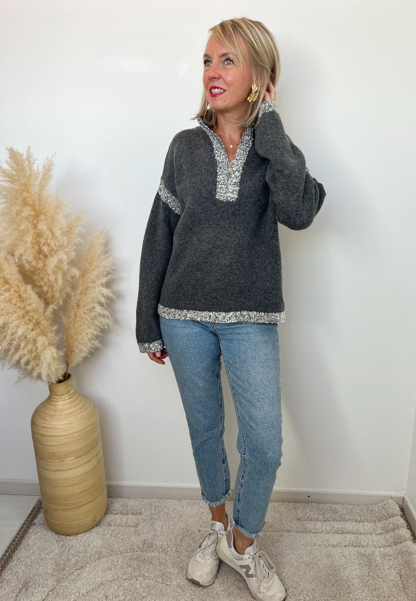 pull gris