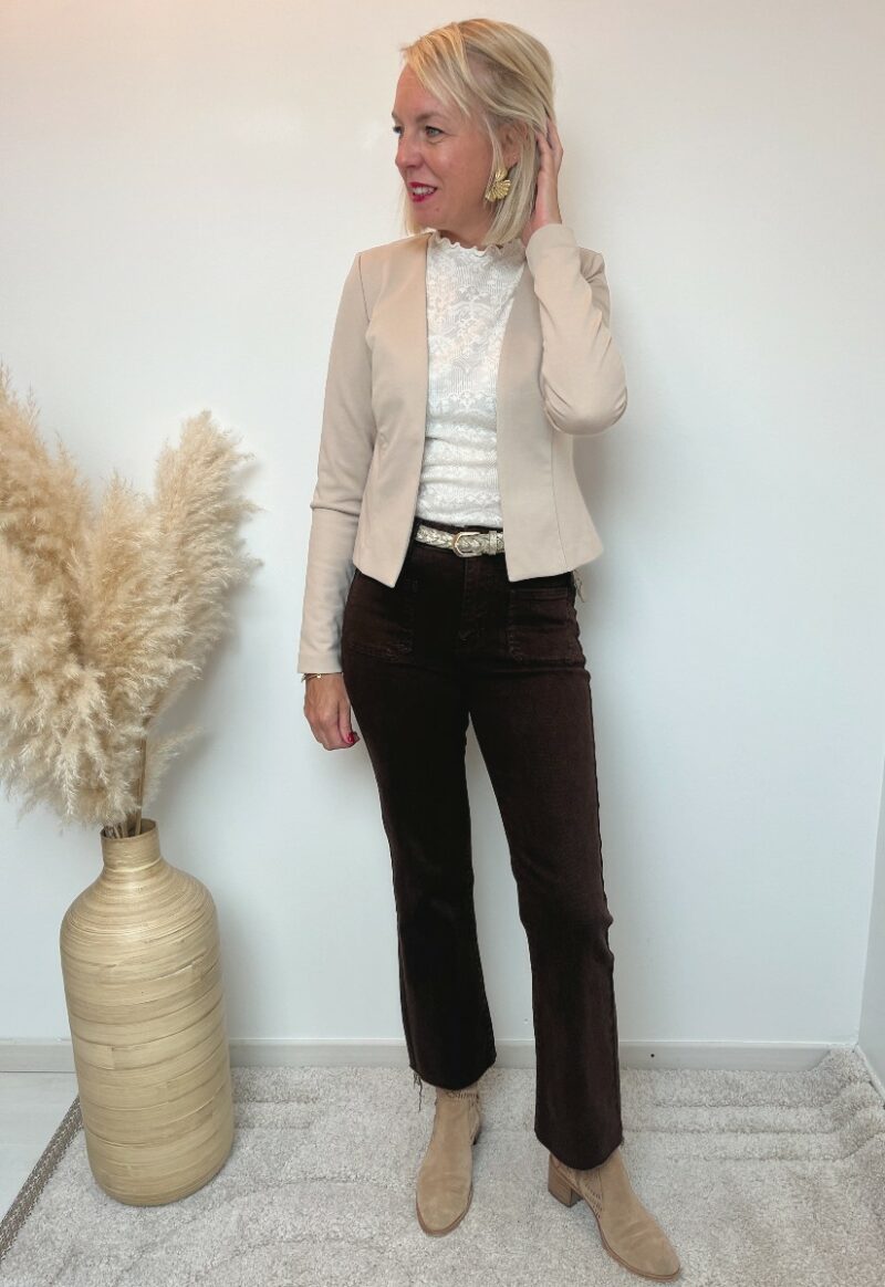 veste courte beige 3